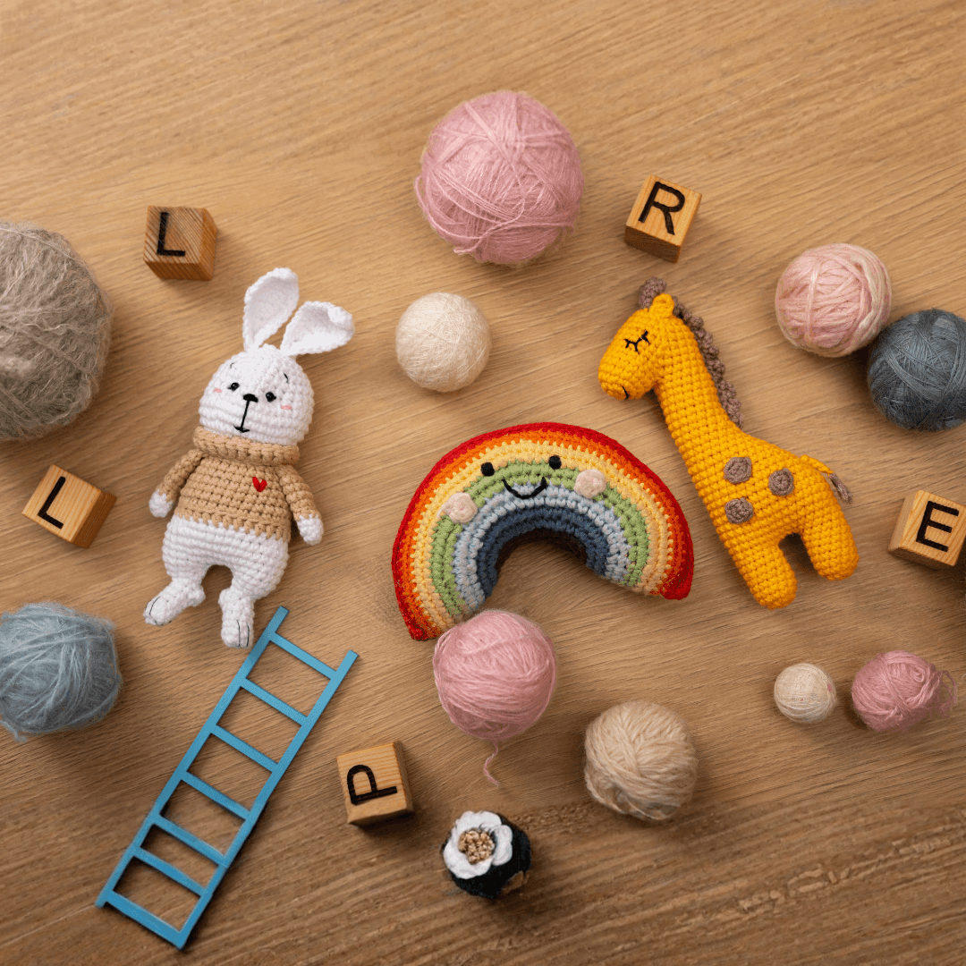 Wool felt toys